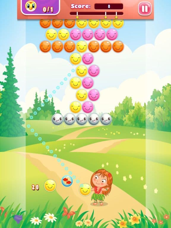 Hula Bubble Magic - FREE - Caribbean summer adventure screenshot 4