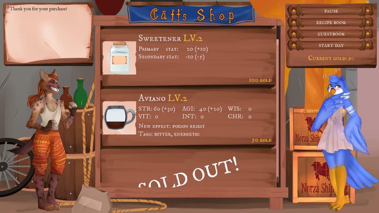 Birb Café Demo screenshot 3
