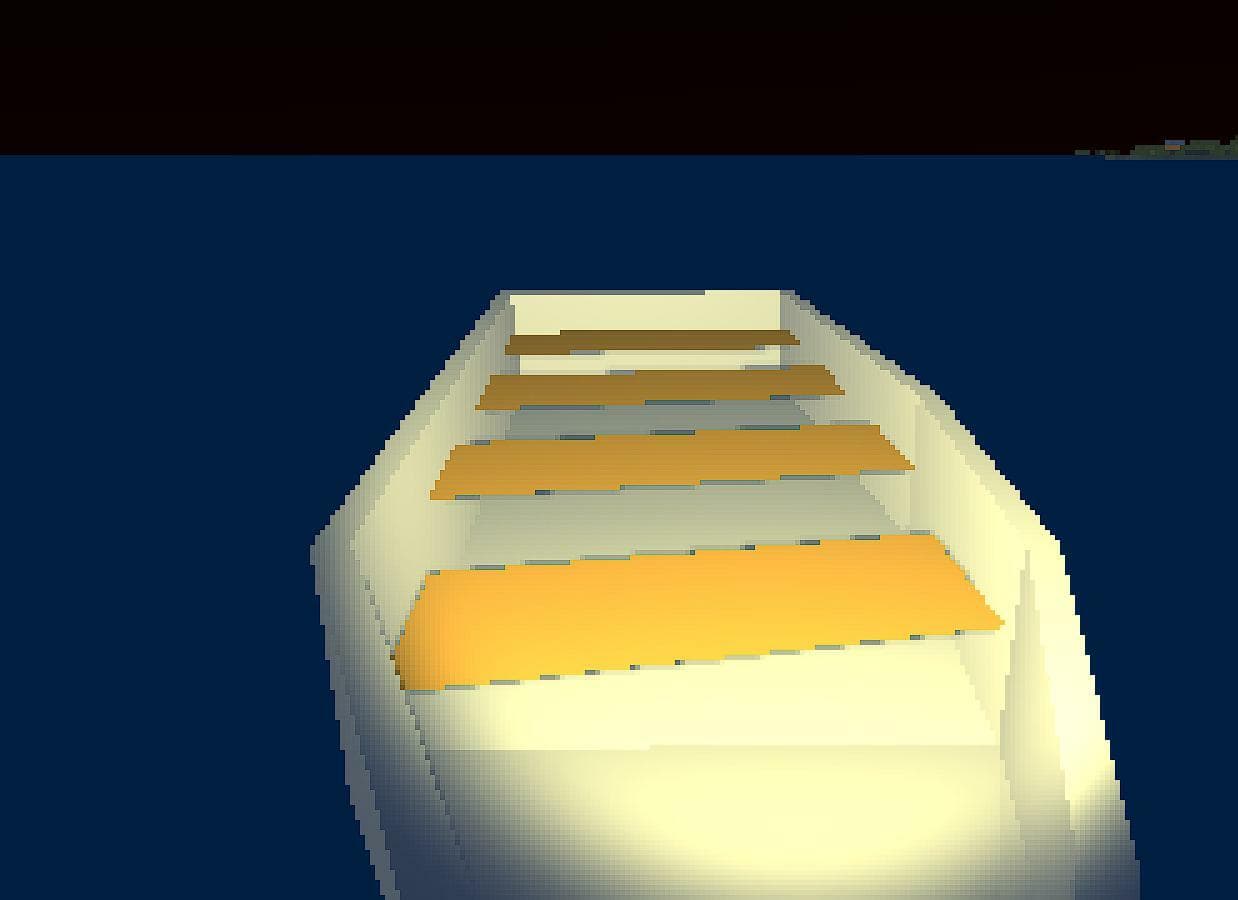 Low Poly Boat Game{Very Early Stages} screenshot 3