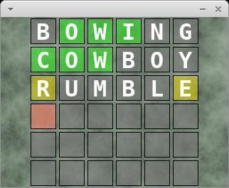 VWordle screenshot 3