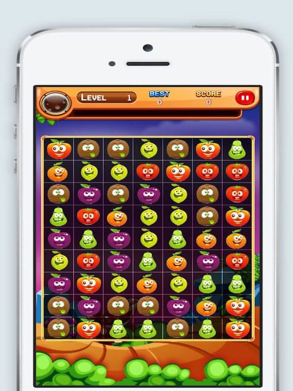 Fruit Match 3 Puzzle adventure game screenshot 5