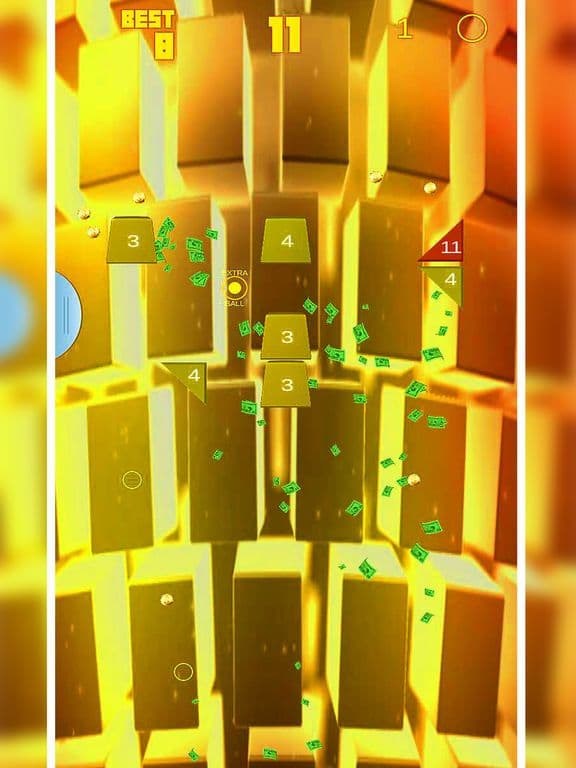 GOLD BRICK BREAKER: Ball Shooting HD screenshot 3