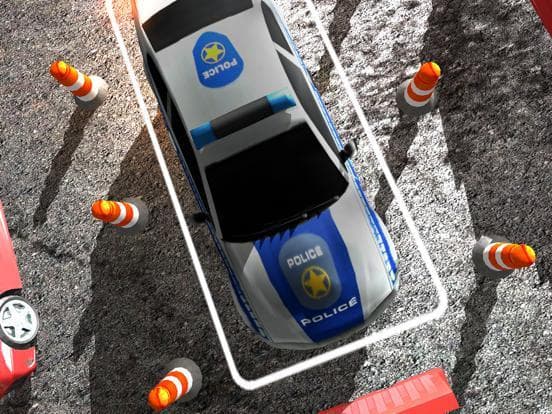 Real Police Car Parking 3D Sim screenshot 5