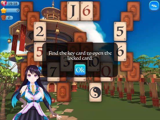 Pyramid Solitaire Asia screenshot 4