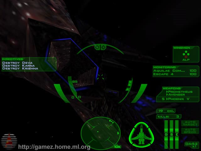 Descent: FreeSpace – The Great War (1998) screenshot 3