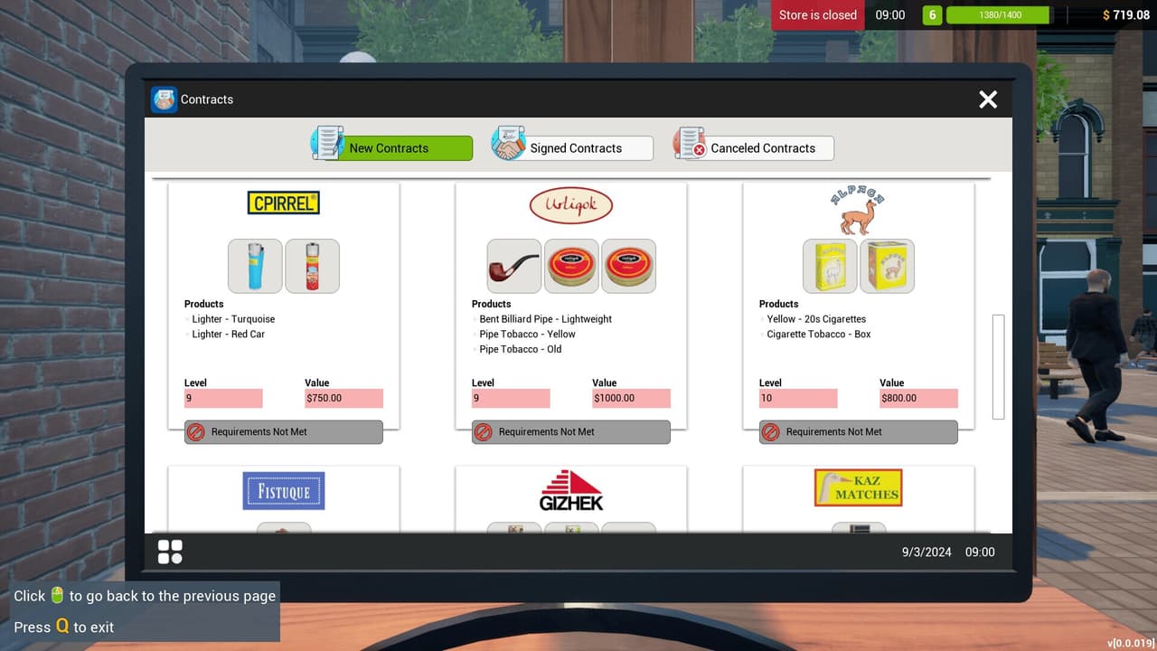 Tobacco Shop Simulator: Prologue screenshot 2