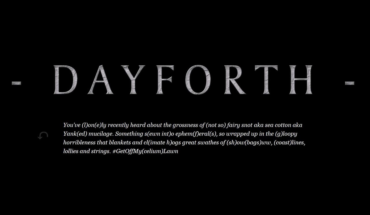 Dayforth: The First Microchapter