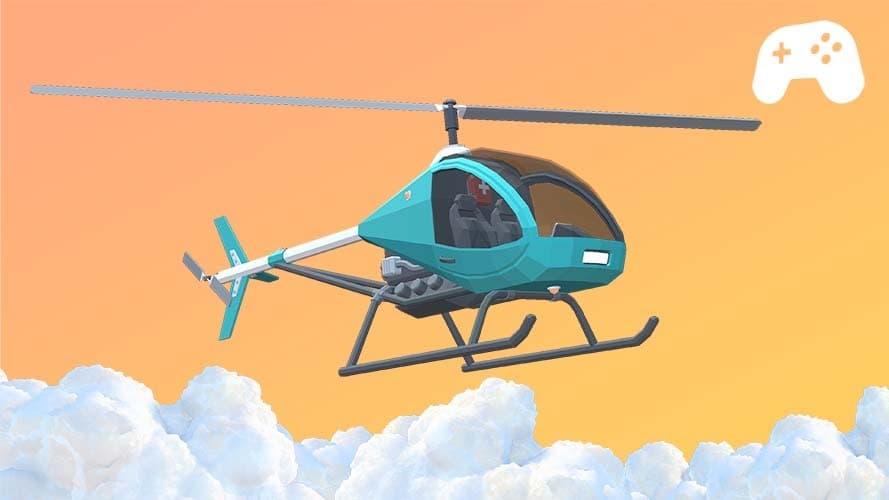 Polygon Helicopter Physics Web Demo