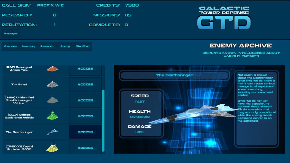 Galactic Tower Defense screenshot 3