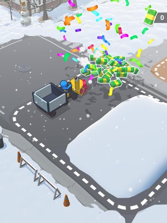 Snow shovelers - simulation screenshot 5