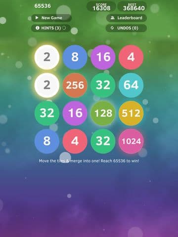 65536 - Ultimate Challenge Puzzle Game Free screenshot 2