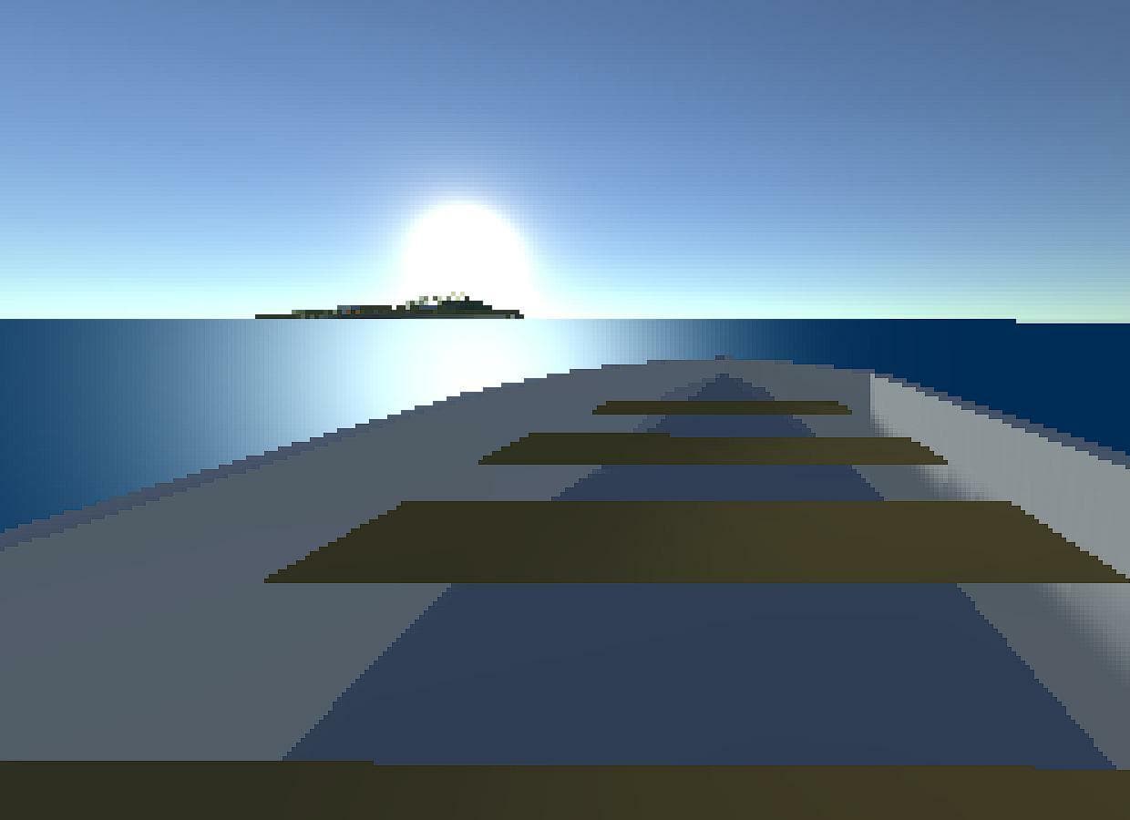 Low Poly Boat Game{Very Early Stages} screenshot 4