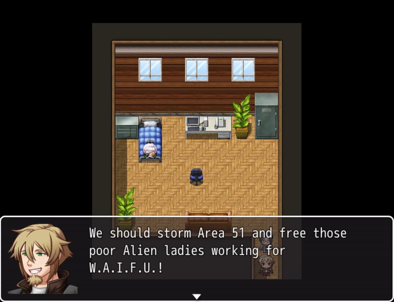 Raiding Area 51 - Break out Waifu screenshot 2