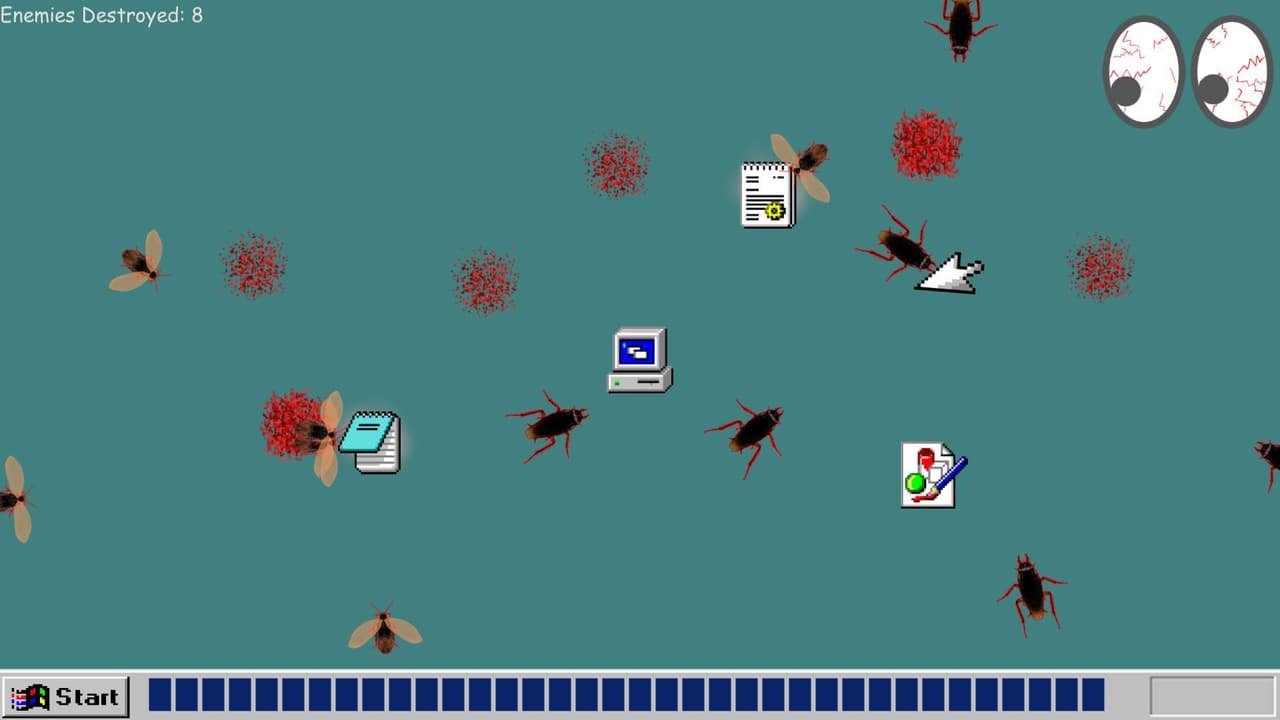Winworms95 aka Icon Defence 95 screenshot 2