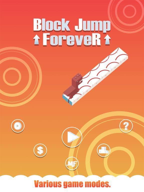 Block Jump Forever Christmas screenshot 2