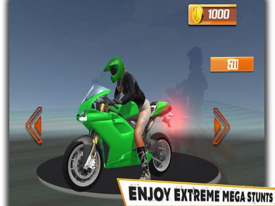 Impossible Stunts Bike screenshot 2