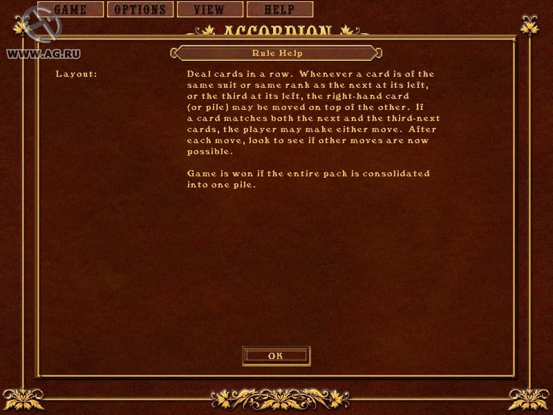 GSP Solitaire screenshot 3