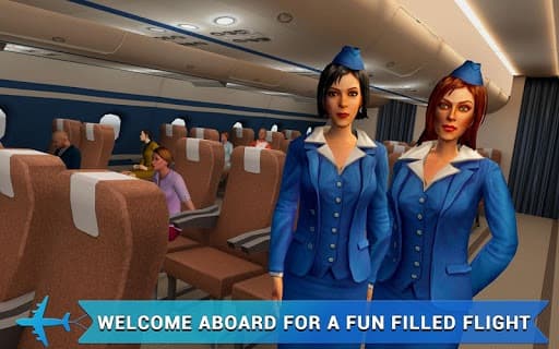 Airplane Flight Attendant -Career Job Sim screenshot 6