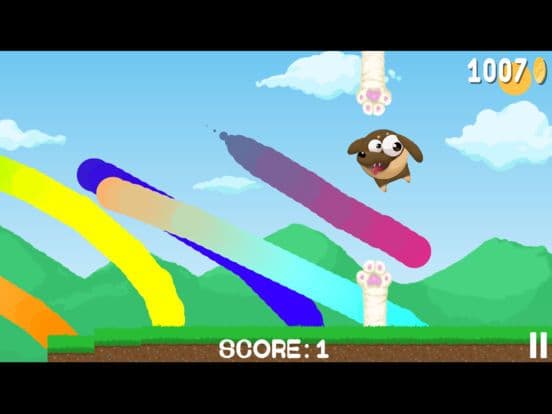 Bouncy Doggy - Drawing Action Game screenshot 2