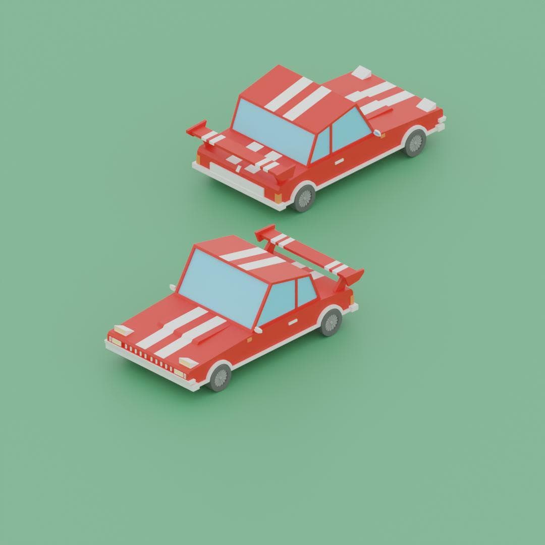Low poly - Stylized vehicles screenshot 2