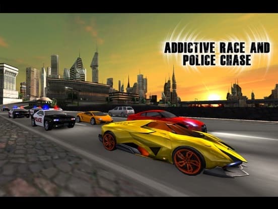 Addictive Race and Police Chase screenshot 2
