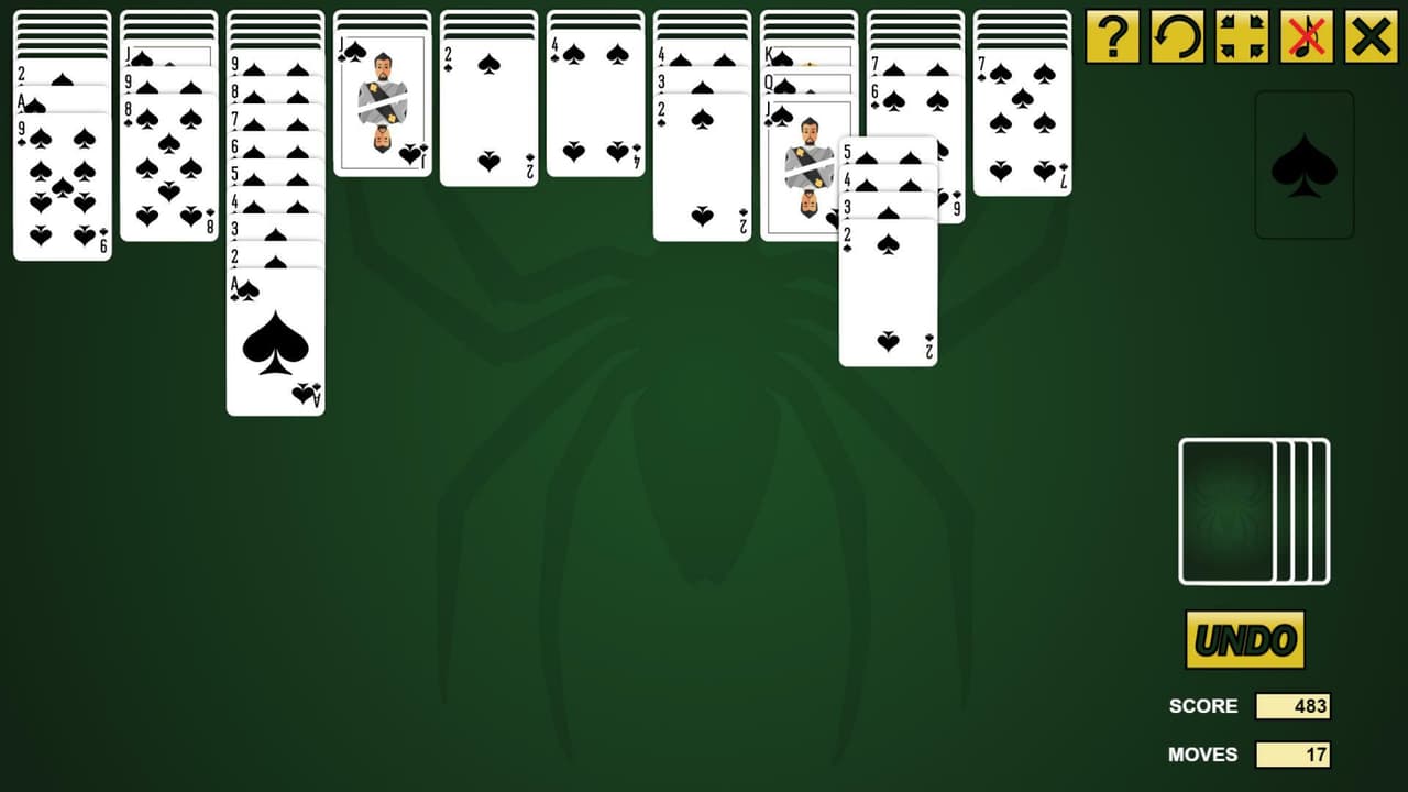 King of Spider Solitaire screenshot 3