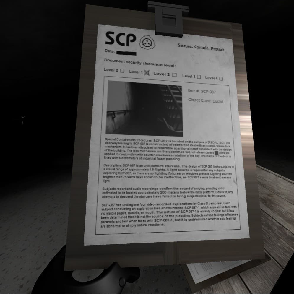 VR Quest: SCP-087 screenshot 5