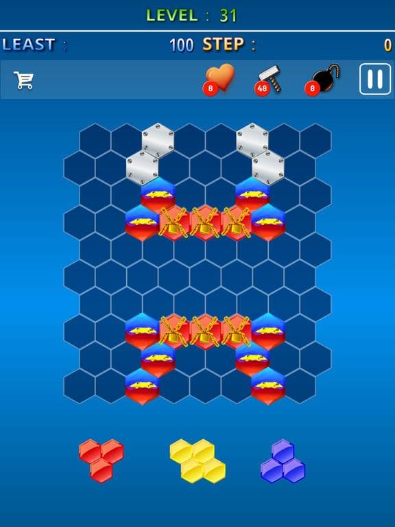 Hexagon Gem Crush screenshot 3