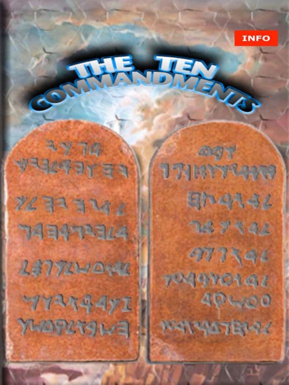 THE TEN COMMANDMENTS OF GOD. screenshot 5
