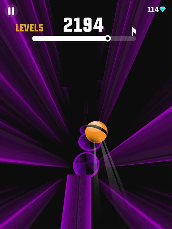 Falling Ball Slope Run screenshot 5