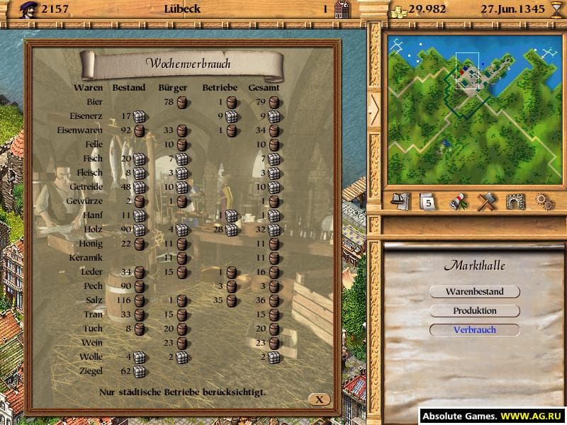 Patrician 2: Quest for Power screenshot 2