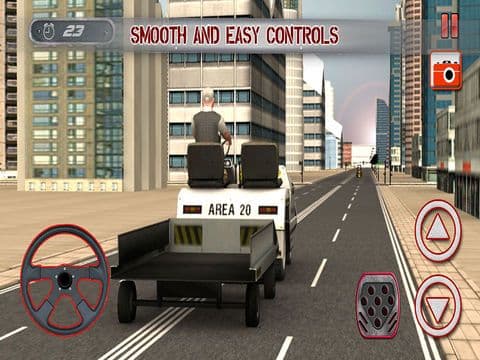 Real car transporter cargo helicopter simulator