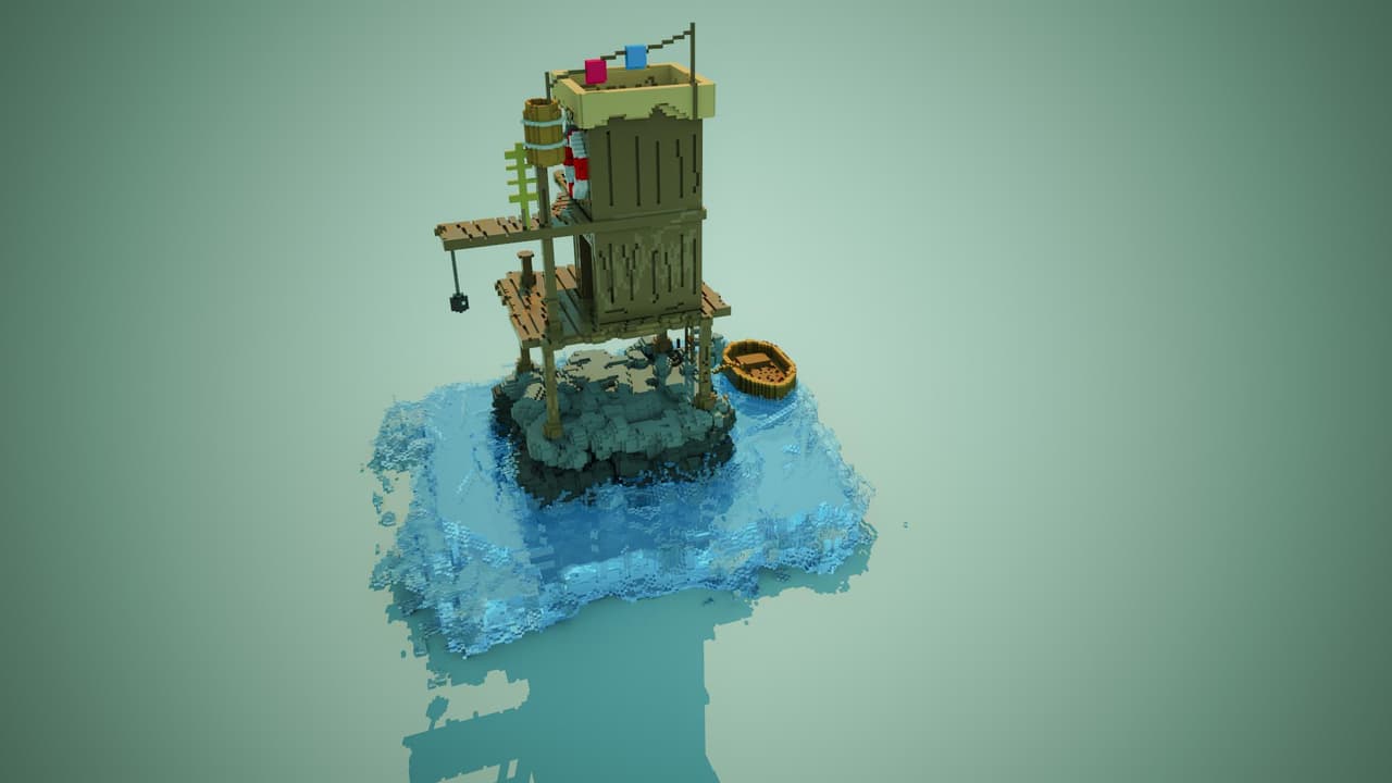 voxel 3D fisher tower screenshot 4