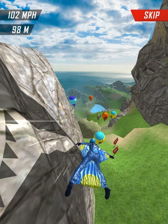 Base Jump Wing Suit Flying screenshot 5