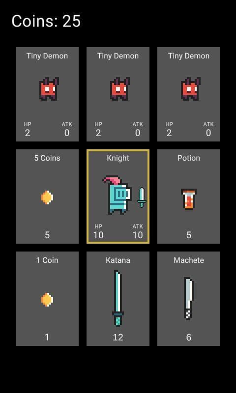 Dungeon Card Game