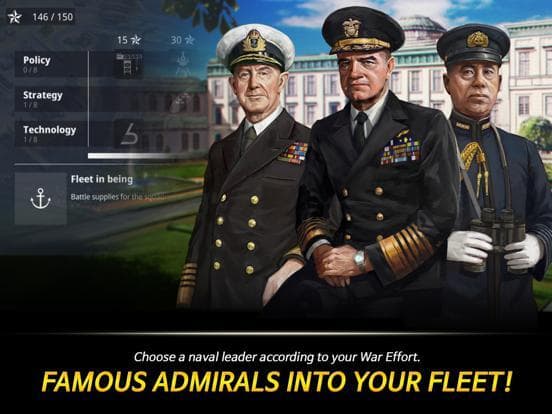 Warship Fleet Command: WW2 screenshot 5