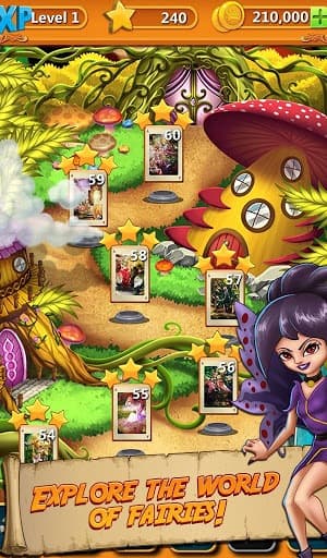 Solitaire Quest: Elven Wonderland Story screenshot 3