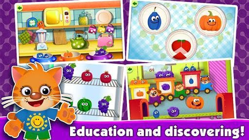 FunnyFood Kindergarten learning games for toddlers screenshot 4