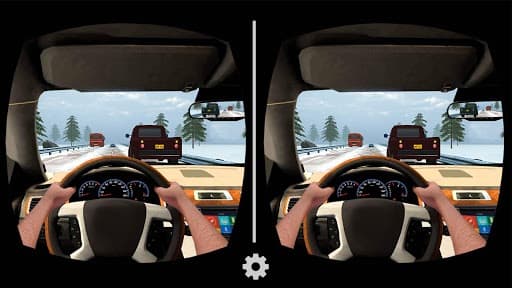 VR Traffic Racing In Car Driving: Virtual Games screenshot 2