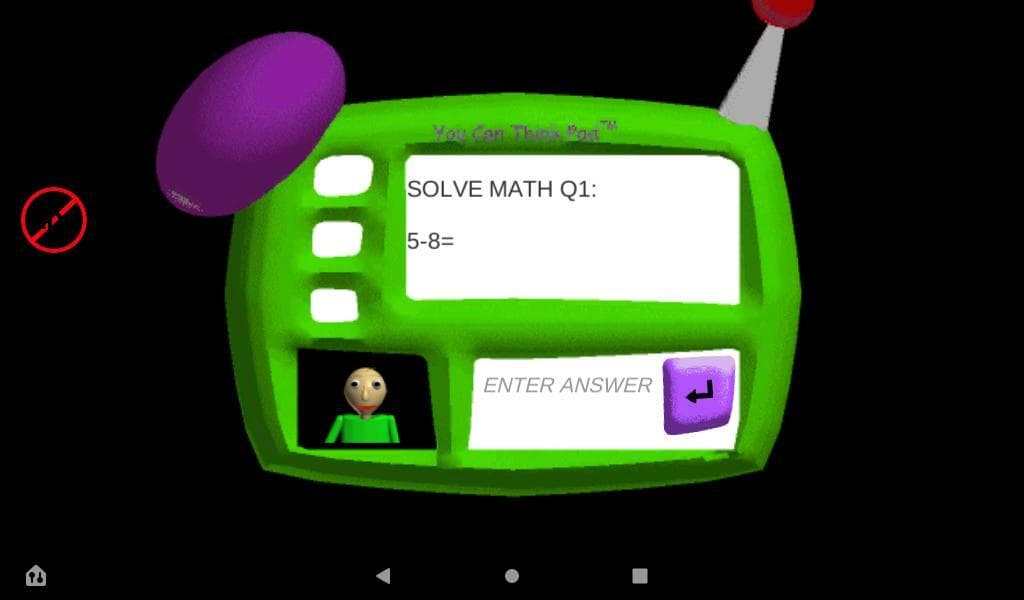 Baldi but Minecraft floor screenshot 2