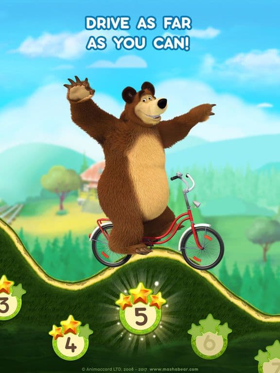 Masha and the Bear: Car Games screenshot 5