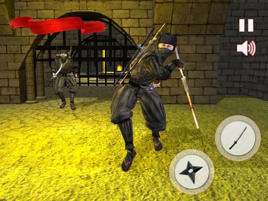 Ninja Assassin Fighter: Throw Shuriken Arcade screenshot 2