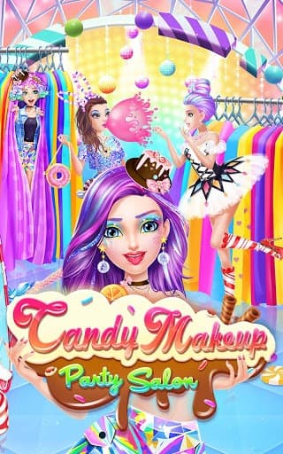 Candy Makeup Party Salon screenshot 2