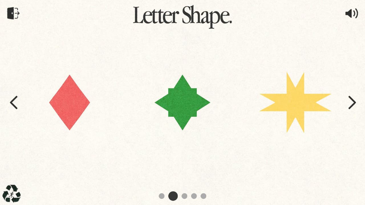 Letter Shape. screenshot 3