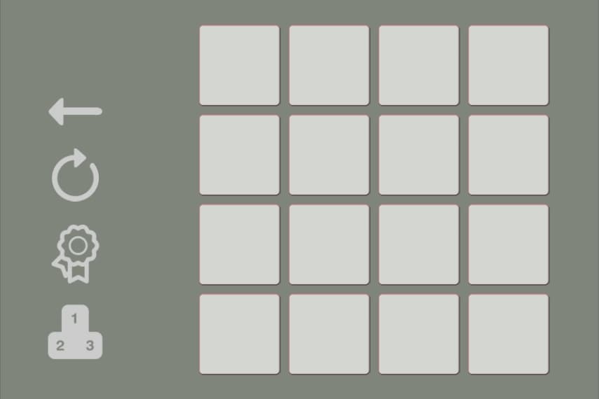Memory game - the sound screenshot 2