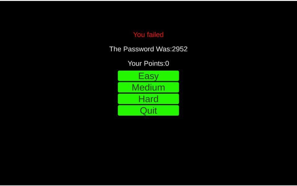 Password Cracker (Joystickgame)