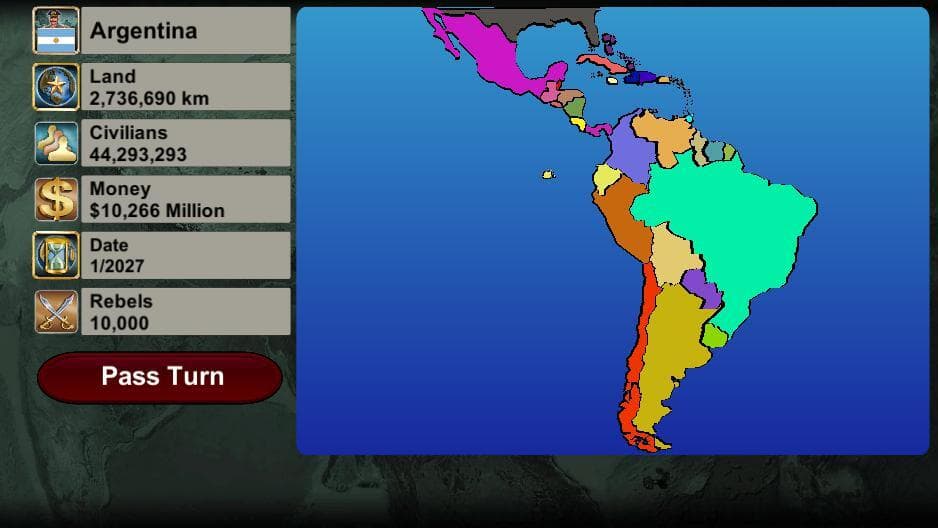 Latin America Empire 2027 (itch) screenshot 3