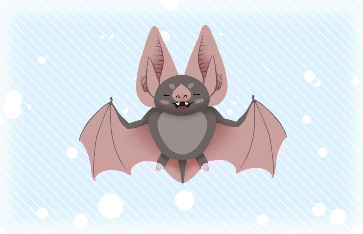 P2U Bat Vtuber Model