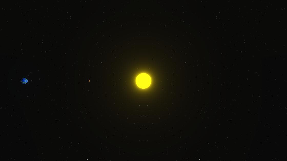 Solar System Simulation (yundev) screenshot 2