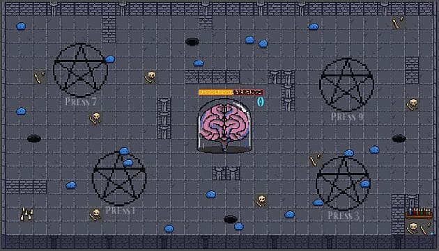 Immolating slimes is a patience hobby
